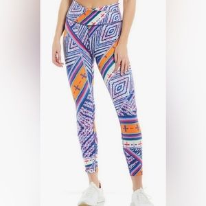 NWOT Free People FP Movement Ashford Multi Crop Leggings